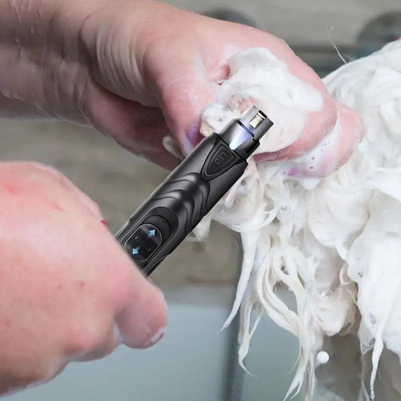 SafeTrim™ Pro – Uppladdningsbar Nageltrimmer med LED